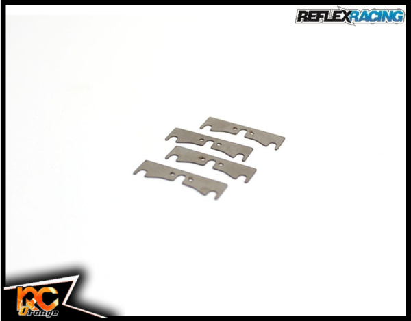 RC ORANGE REFLEX RACING RX28A 18 Cales de hauteur pour train avant A Arm 0.25mm