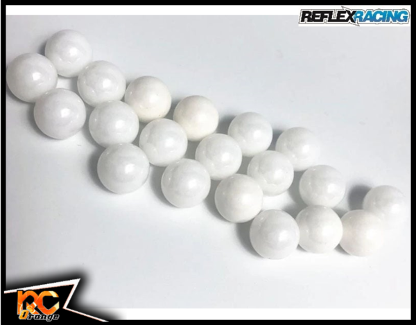 RC ORANGE REFLEX RACING RX409 Billes en céramique d'oxyde de zirconium 10pcs