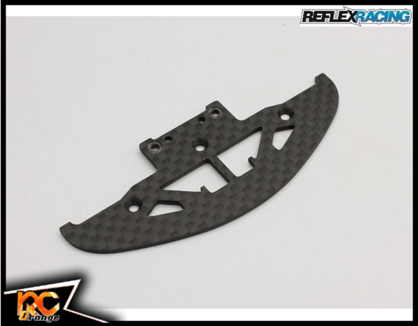 RC ORANGE REFLEX RACING RX529 Pare chocs carbon Long GT