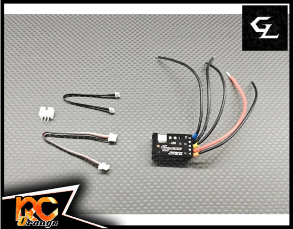 RC ORANGE GL RACING GL BT ESC 060 VARIATEUR ESC Brushless sensored Version Blutooth externe en option