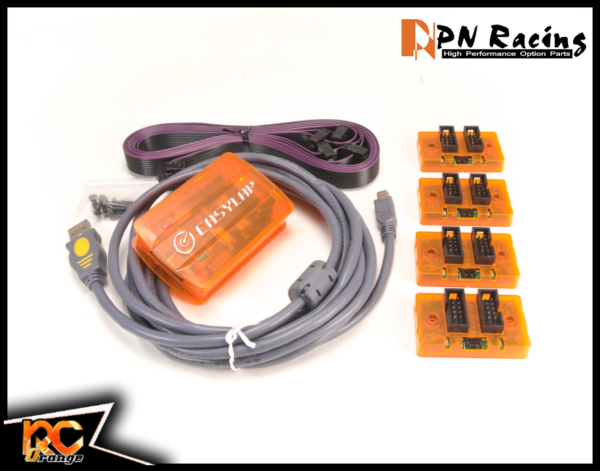 RC ORANGE EASYLAP EZL01 LE22 Système de comptage Mini Z digital USB compatible Robitronic ORANGE