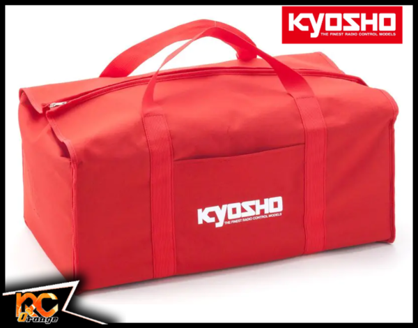 RC ORANGE HKYOSHO – 87619 – Sac de transport KYOSHO (rouge)