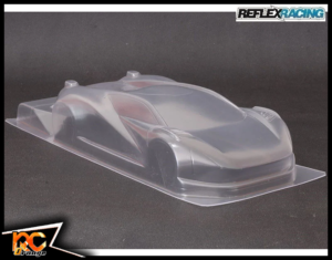 RC ORANGE REFLEX RACING RAD004 Carrosserie en lexan 98mm Mako X