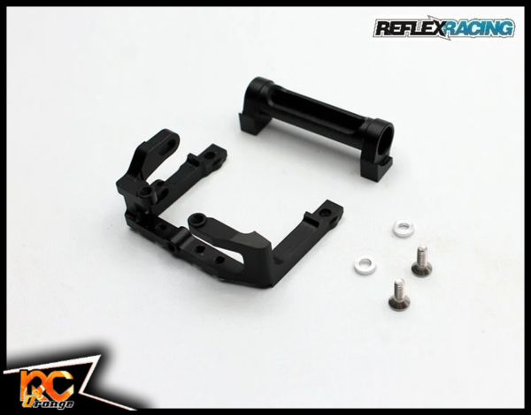 RC ORANGE REFLEX RACING RX28 052 POD moteur en aluminium 7075 T6 4 pièces (Copie)