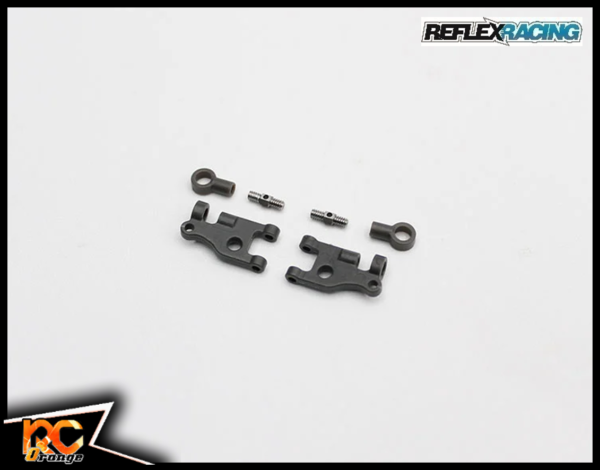 RC ORANGE REFLEX RACING RX28 055 Bras supérieurs réglables de carrossage en plastique