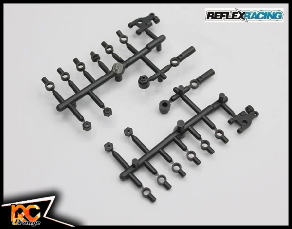 RC ORANGE REFLEX RACING RX28 057 Kit de rénovation des pièces plastiques