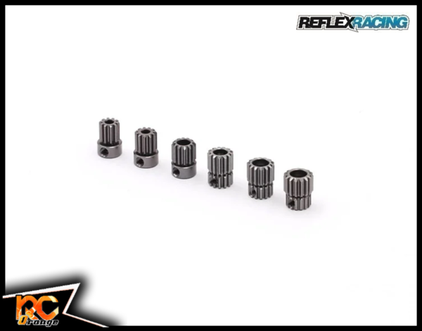 RC ORANGE REFLEX RACING RX540 Ensemble de pignons en aluminium à revêtement dur 64P