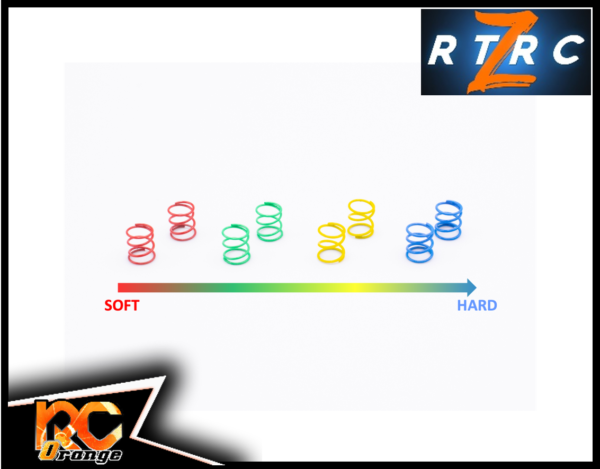 RC ORANGE RTRC – RT068 V1.2 – Option RTB – Kit ressorts RTA et RTB