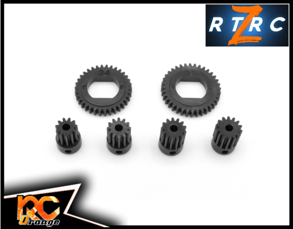 RC ORANGE RTRC – RTB017 – Kit pignons couronnes RTB