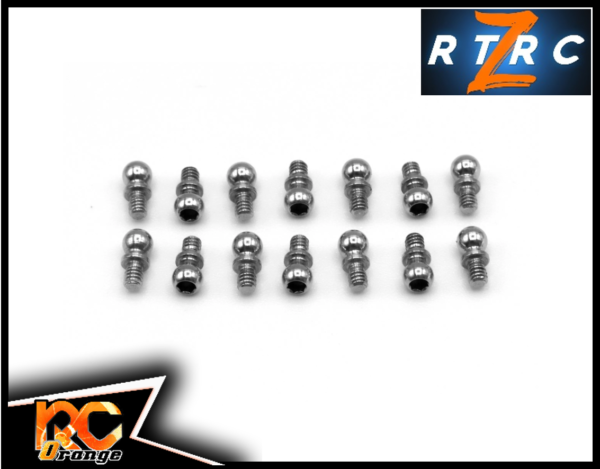 RC ORANGE RTRC – RTB020 C – Kit boules 3mm M2 L2.5 (14pcs)