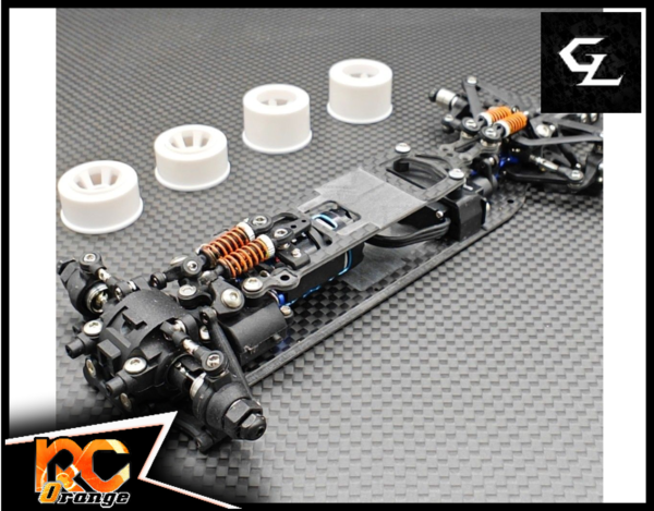 RC ORANGE GL RACING FORMULA 1 GL FORMULA ONE SET Châssis de Formule 1 GL 1 28 (sans ESC servo moteur batterie carrosserie et récepteur)